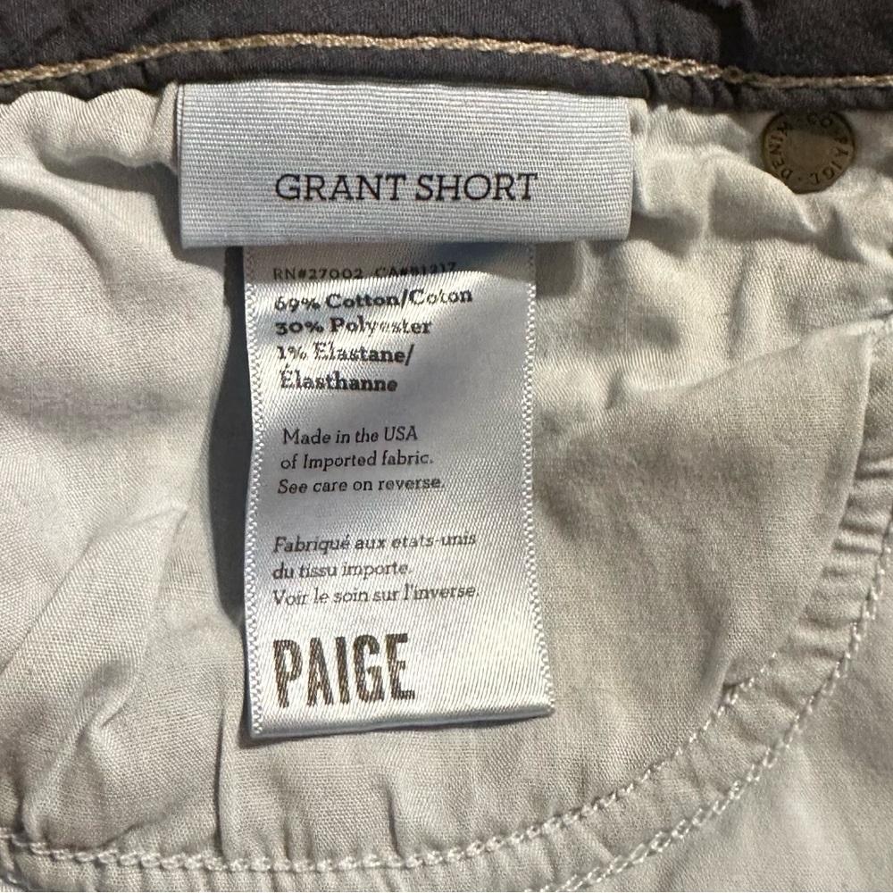 Paige Grant Denim Shorts - Picture 4 of 7